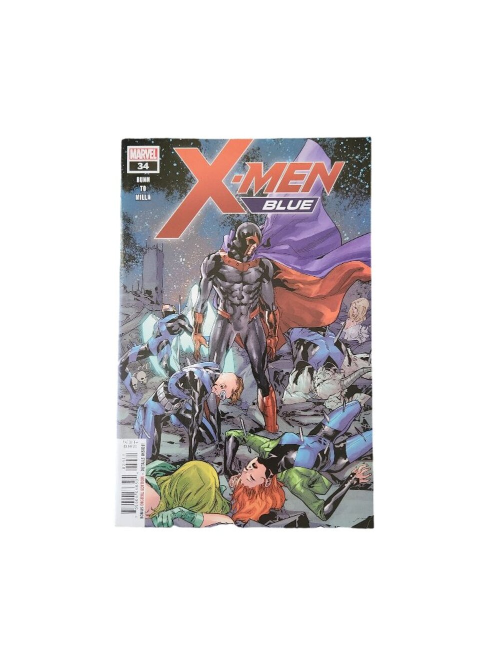 Marvel X-Men Blue #34 2018 Comic Book Collector Bagged Boarded
